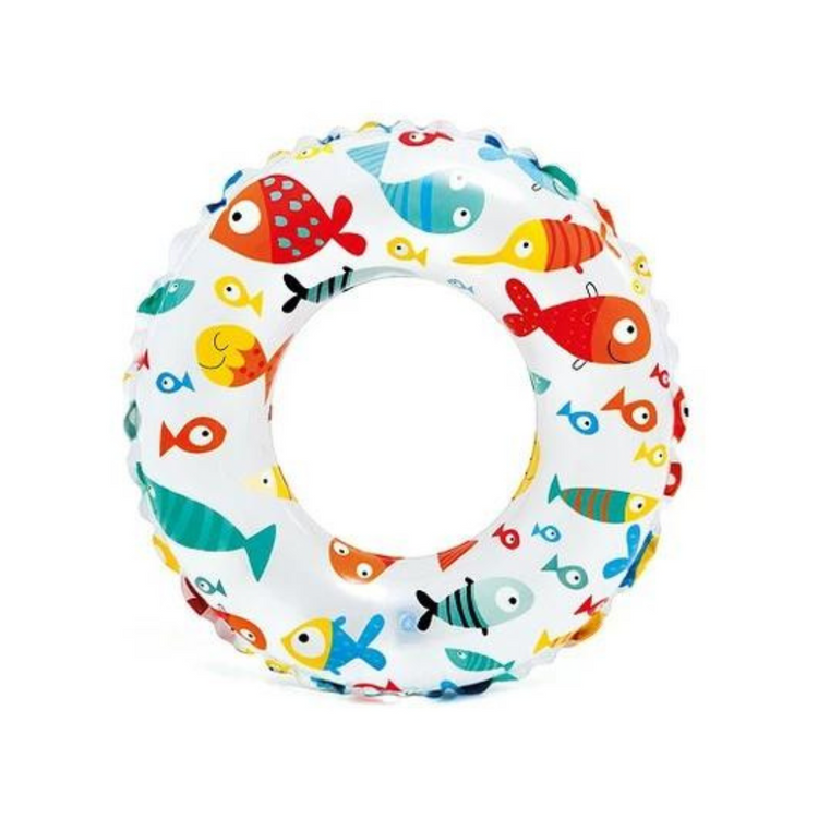 Intex 20in Lively Print Swim Rings IT 59230NP Random Print 1 unit (3-6yrs) - Wet Set Collection