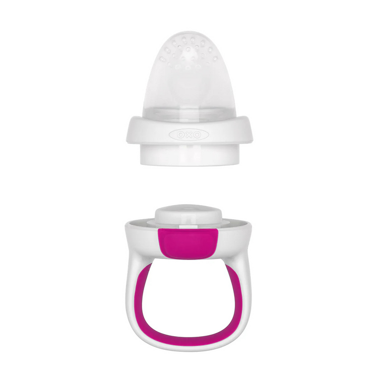 Oxo Tot Silicone Self-Feeder - Pink (6m+)