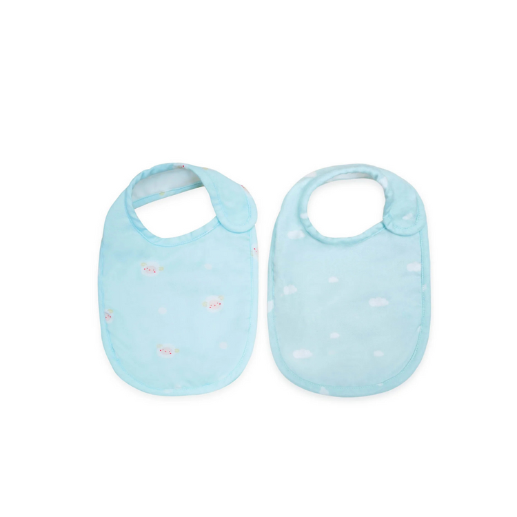 Granny Ben TENCEL Muslin Bib (2-pack)
