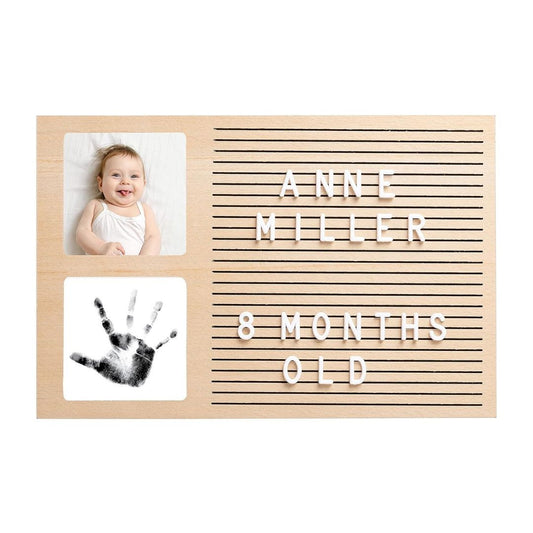 Pearhead Babyprints Letterboard Photo Frame