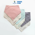 Purebaby Bamboo Double-sided Scarf Bib (Mint or Pink)
