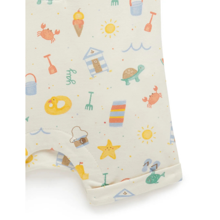 Purebaby Organic Onesie Resort Print