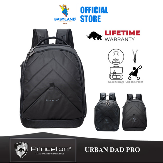 Princeton Urban Dad Pro Diaper Bag with Diaper Changing Mat