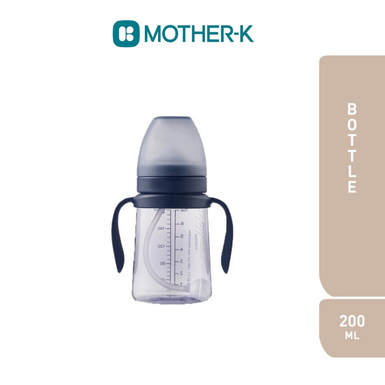 Mother-K PPSU Weighted Straw Bottle (200ml) (300ml)