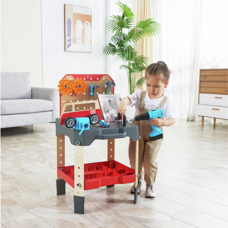 Hape 3036 Vehicle Service & Repair Workbench For Age 3+ Years