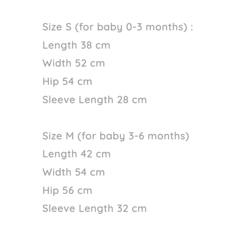 Granny Ben TENCEL Muslin Baby Bodysuit