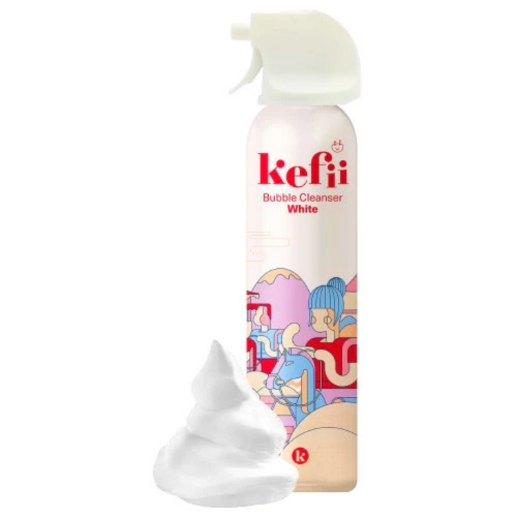 Kefii Bubble Cleanser – White 200ml