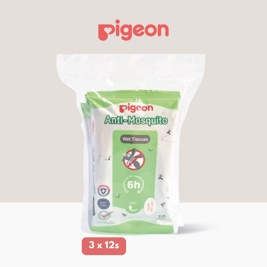 Pigeon Anti-Mosquito Wet Tissues (12s x 3)