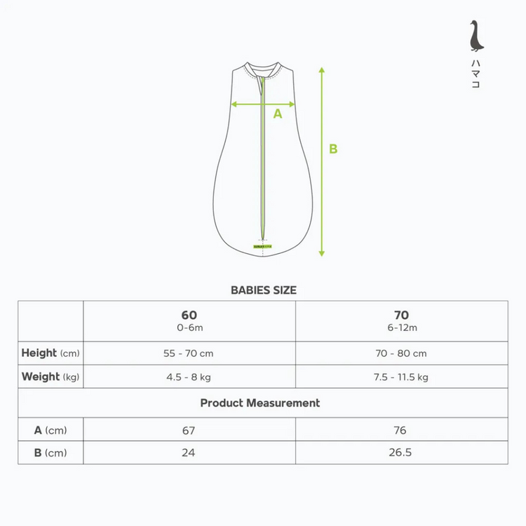 Hamako Tencel Micromodal Simple Swaddle - Striped Fog
