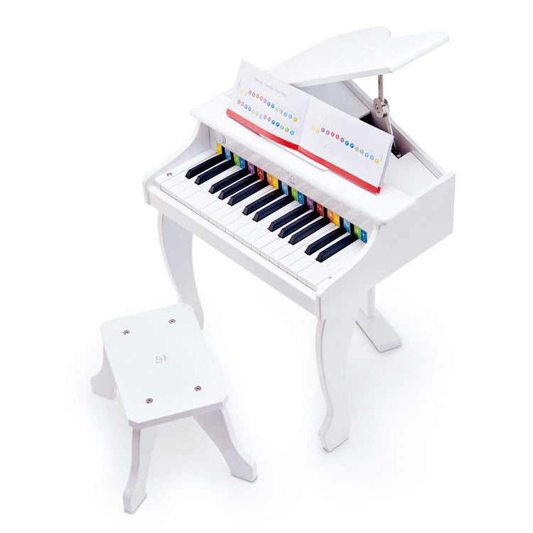 Hape 0338 Deluxe Grand Piano - White (3y+)