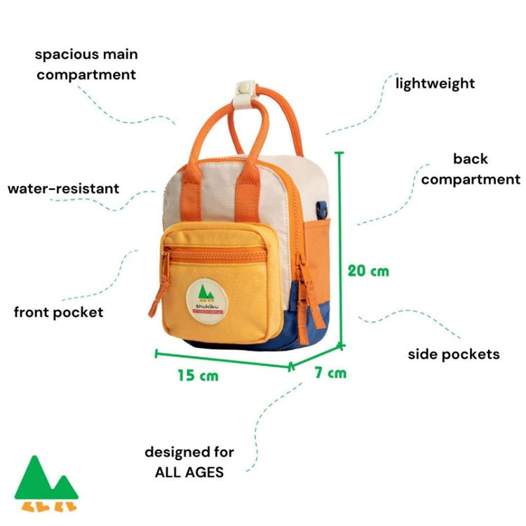 Shukiku 3in1 Multi-purpose Mini Bag - Lightweight & Water-Resistant