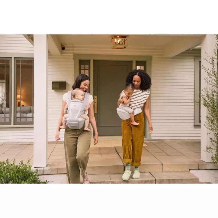 Ergobaby Alta Hipseat Carrier All over, SoftFlex ™Mesh for #1 Airflow Ergonomic Wide cushioned Hipseat 4-48 months