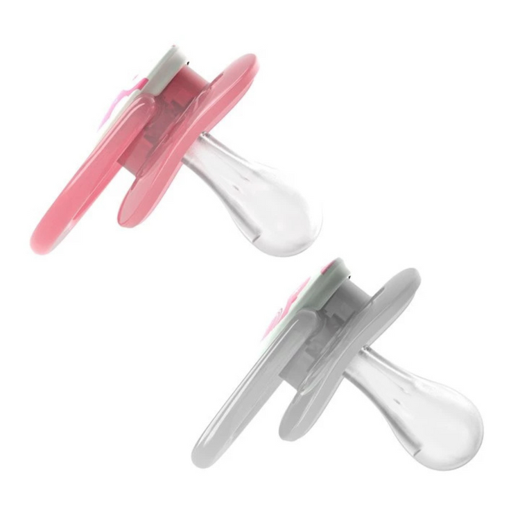 Dr Brown's Advantage Pacifiers Glow In The Dark (2pcs) Stage 1 (0-6m)/Stage 2 (6-18m)