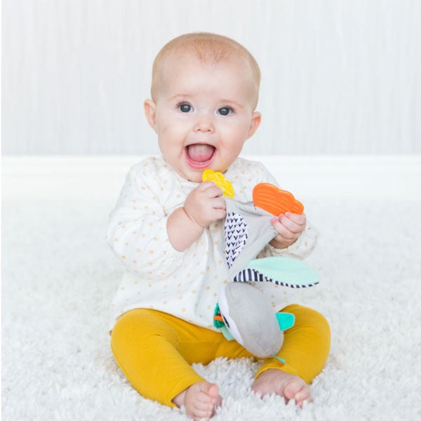 Infantino Cuddly Teether - Penguin