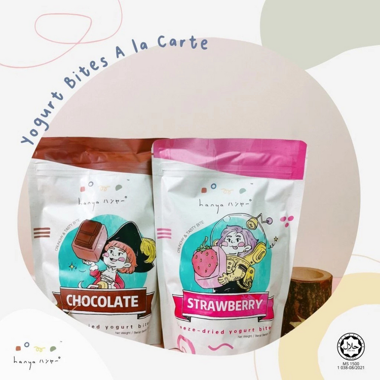 Hanya Freeze Dried Yogurt Bites 30g - Yogurt Chocolate