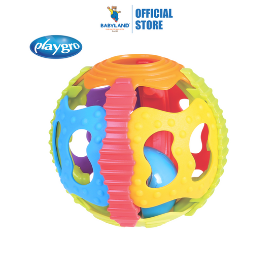 Playgro 4083681 Shake Rattle & Roll Ball (6m+)