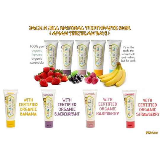 Jack N Jill Natural Toothpaste (50g)