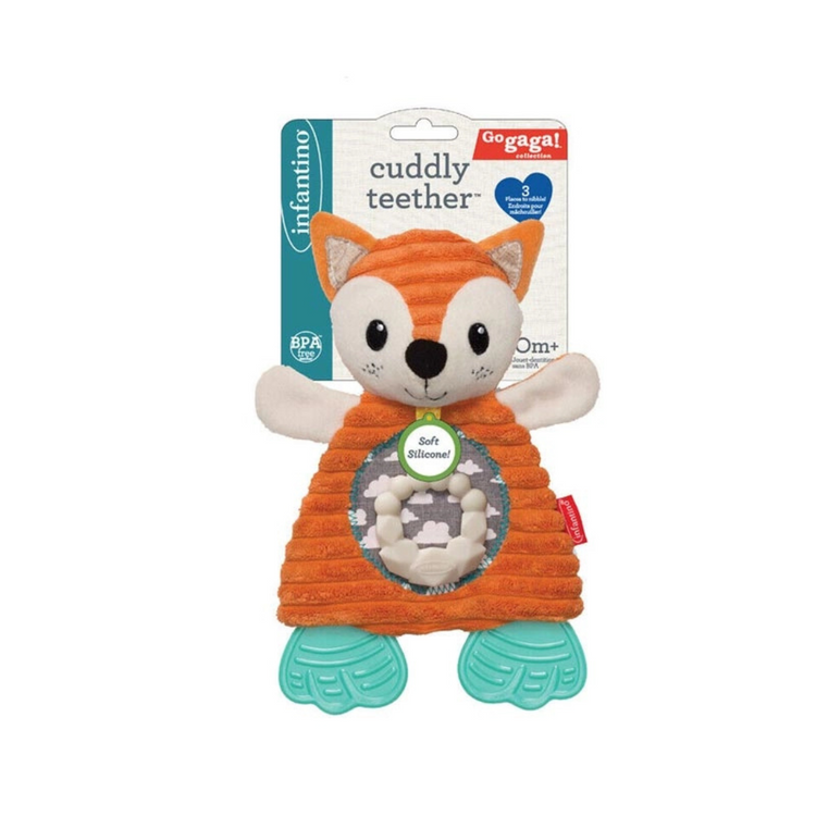 Infantino 216201 Go Gaga Cuddly Teether (0m+)