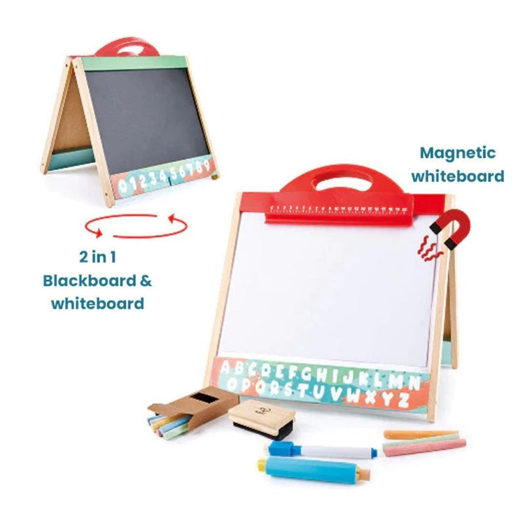 Hape 1062 Store & Go Easel Suitable for Age 3+ years