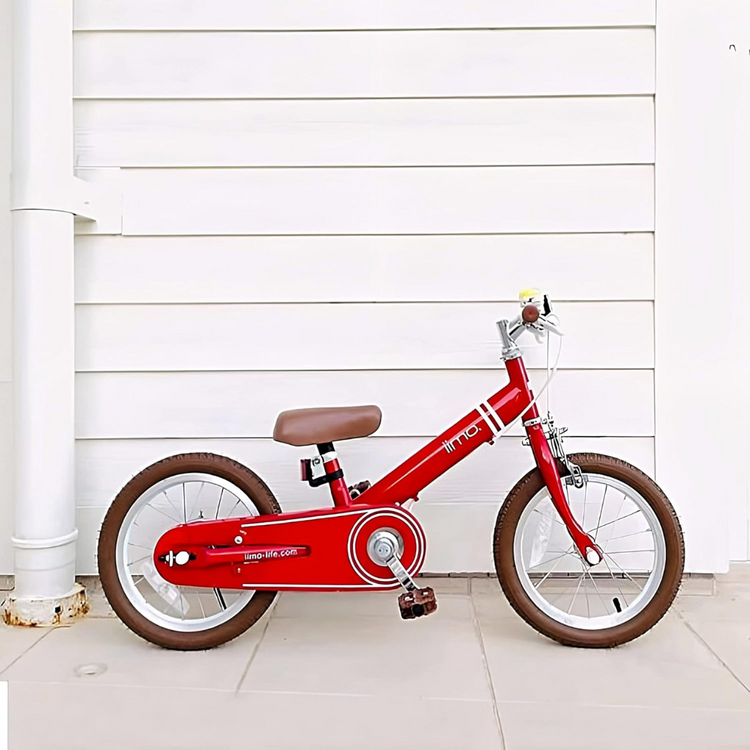 Iimo 2-in-1 Balance Bike 14" (Balance Bike to Pedal Bike) (Red)