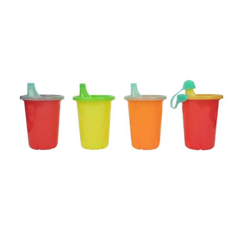 The First Years 6874 Take & Toss Spill-Proof Sippy Cups 10oz, 4 pack (9m+)