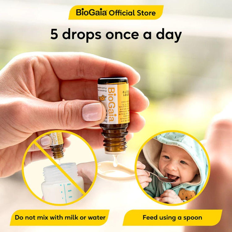 BioGaia Probiotic Drops Twin Pack (2 x 5ml)