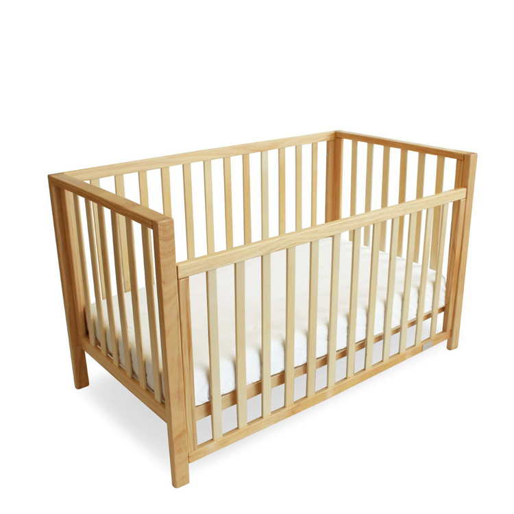 Babyhood Lulu 4 In 1 Cot - Beech