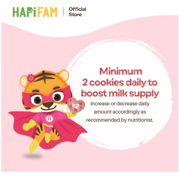 Hapimoms Lactation Cookies Milk Booster 192g (24g x 8)