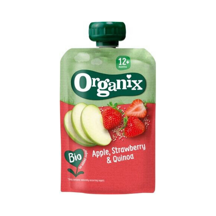 [Single Pack] Organix Fruit Baby Puree Pouches 100g