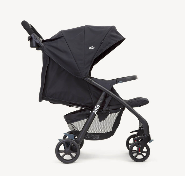 Joie Muze LX With Footmuff Stroller - Coal (Birth to 17.5kg)