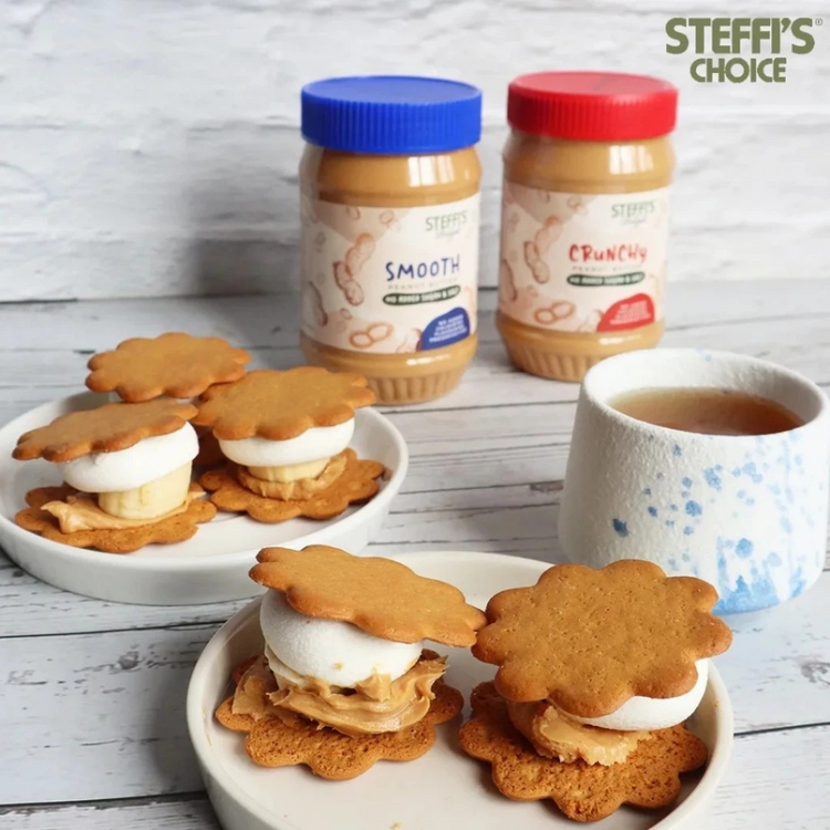 Steffi's Smooth Peanut Butter 453g - Halal
