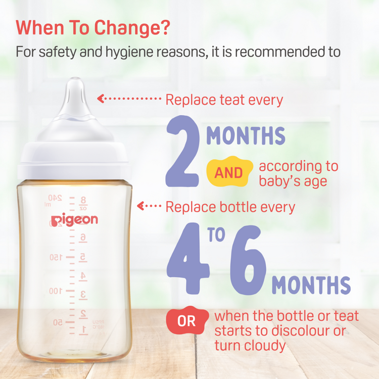 Pigeon SofTouch Wide-Neck Mix and Match Bottle Only