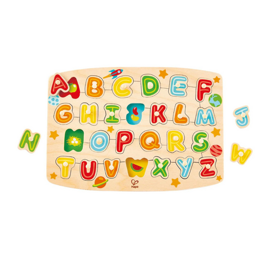 Hape Alphabet Peg Puzzle (3y+)