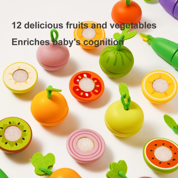 Mideer Fruit & Vegetable Cutting Play Set