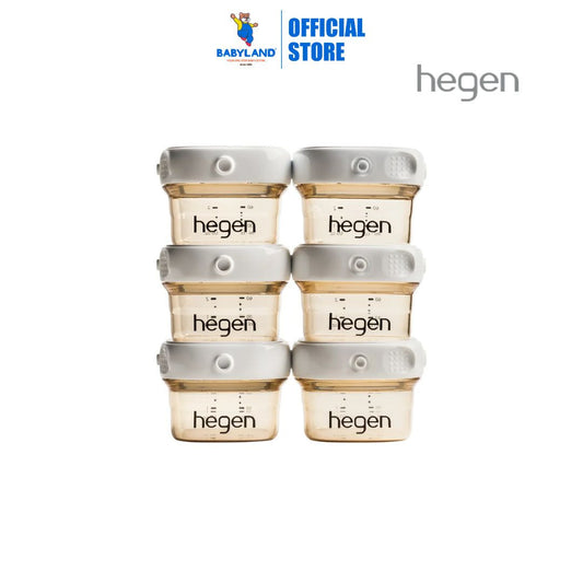 Hegen PCTO™ 60ml/2oz Breast Milk Storage PPSU (6-Pack)