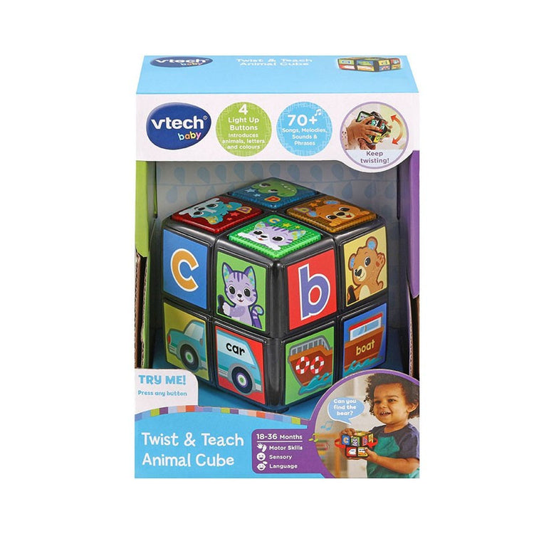 Vtech Twist & Teach Animal Cube (18-36m)