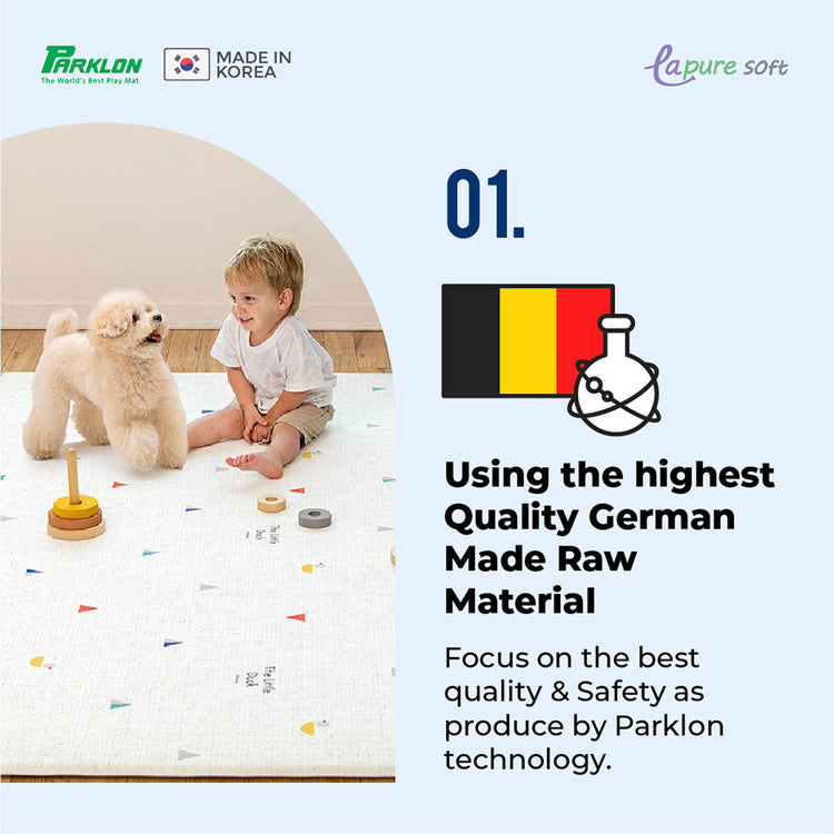 Parklon PVC LA Pure Soft Mat (Double Sided) - 130X190X1.2 Elephant Star