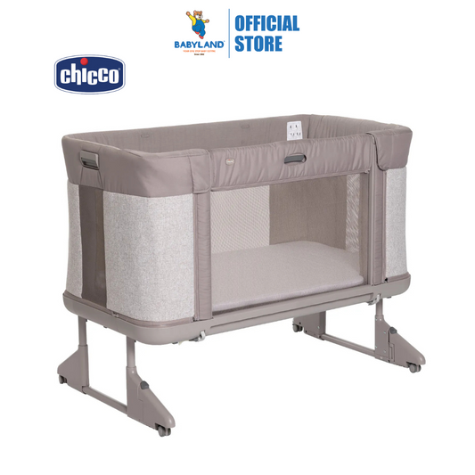 Chicco Next2Me Forever Co Sleeping Cot - Almond (New Born to 22kg)