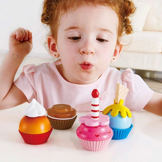 Hape 3157 Cupcakes Kitchen Role Play for Kids age 3+