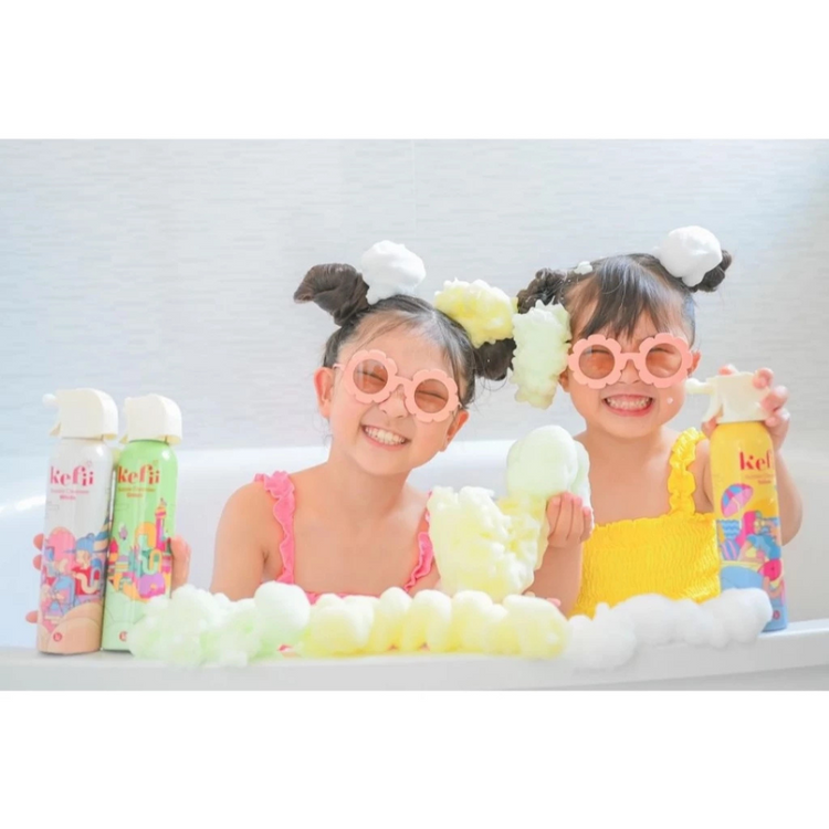 Kefii Bubble Cleanser – Green 200ml