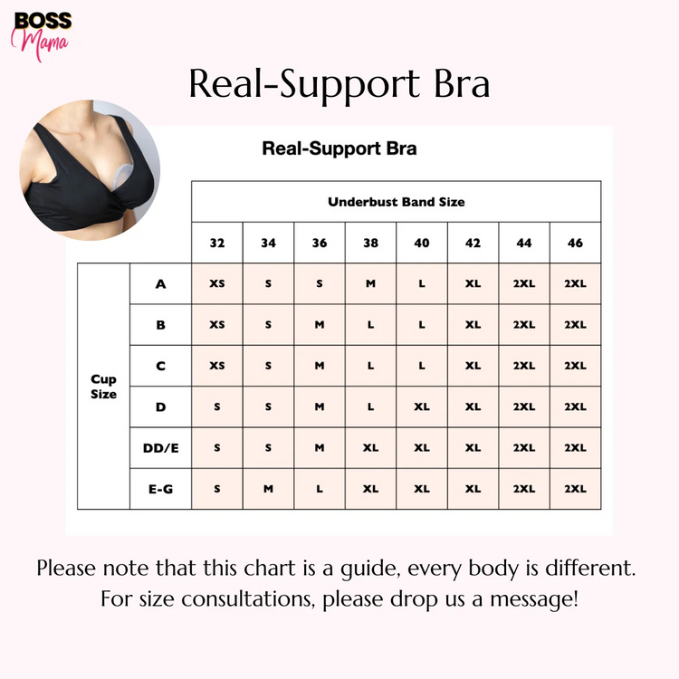 Boss Mama Real-Support Bra (Hot Pink)