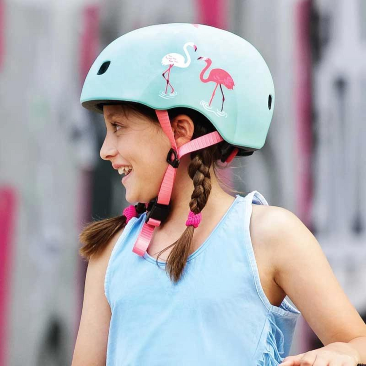 Micro Safety Helmet Flamingo M (52-56cm)