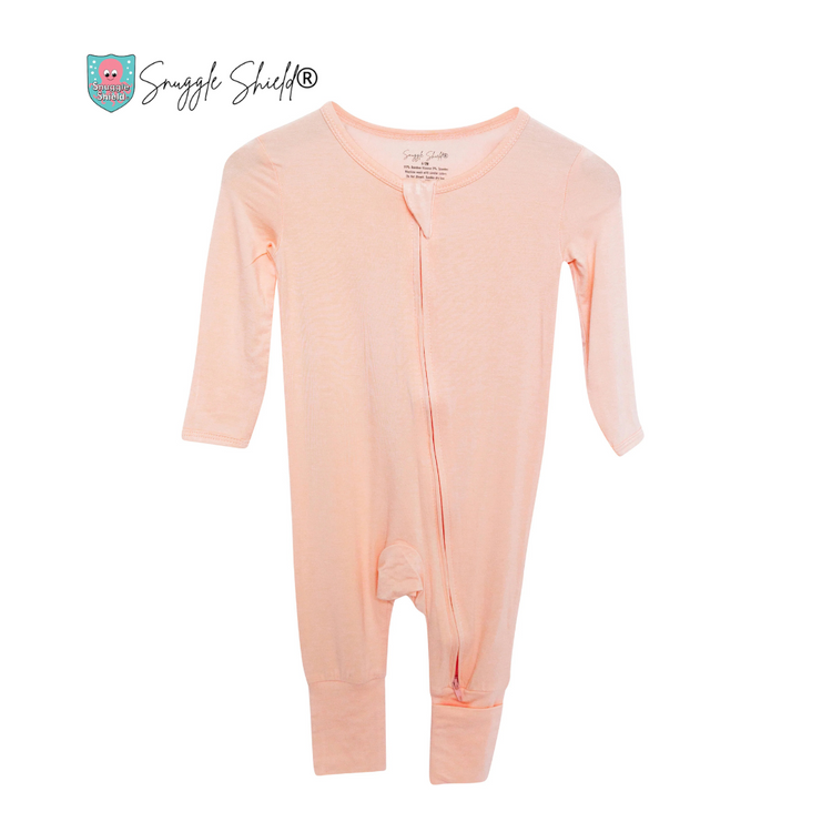 Snuggle Shield® LUXE Bamboo Footless Romper