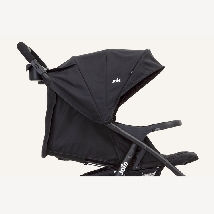 Joie Muze LX Travel System - Coal (Birth to 15kg)