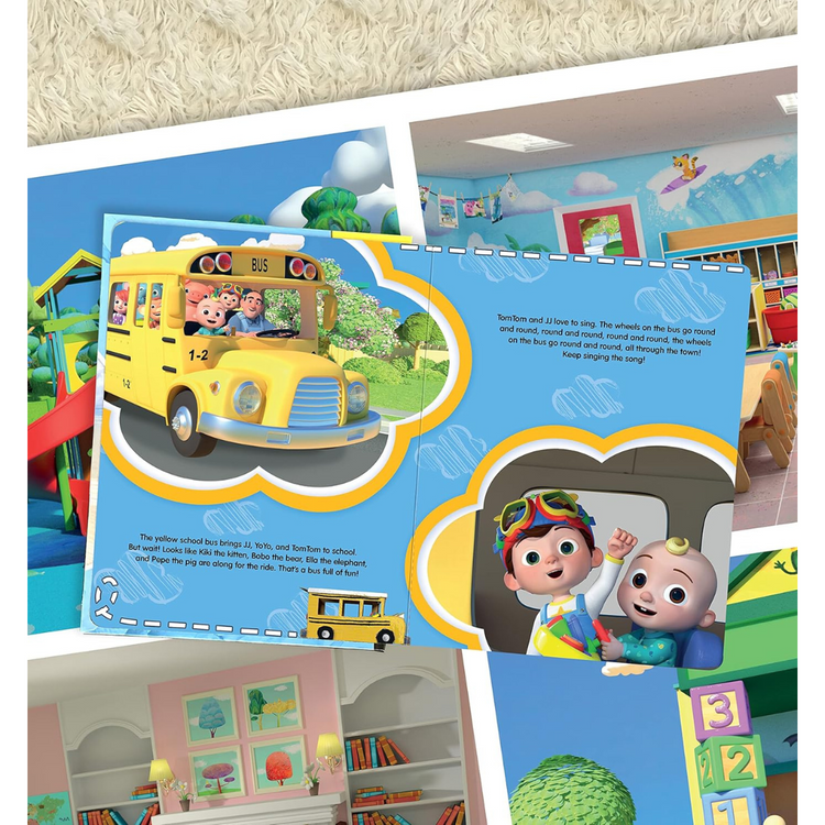 Elm My Busy Book - Moonbug Cocomelon