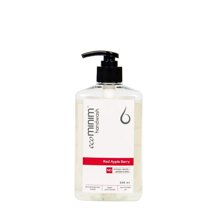Ecominim Gentle Handwash kind to hands Liquid 500mL | Plant Based, No SLES/SLS, Skin Friendly