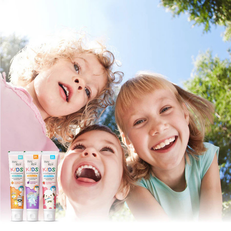 BZU BZU Kids Toothpaste Strawberry Flavour (50g)