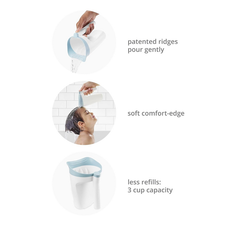 Skip Hop Wave Waterfall Rinser - White