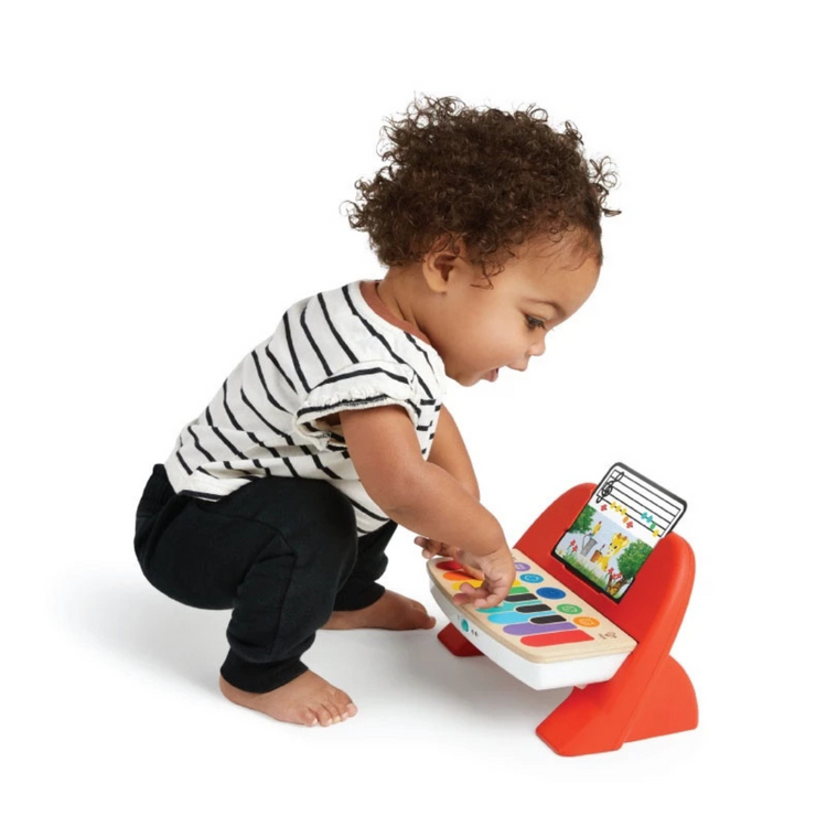 Hape Baby Einstein Cal's First Melodies Wooden Piano 8 Keys Music Toys For Kids Age 6 Month+