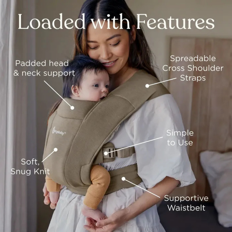 Ergobaby Embrace Soft Air Mesh Newborn Carrier